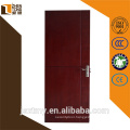 Solid wood frame diamond cutting surface engraving solid wooden single door designs